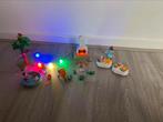 Playmobil tuinfeest incl verlichting (haard en lampjes), Ophalen of Verzenden, Zo goed als nieuw