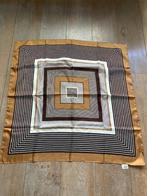 vintage zijden sjaal 75 x 75 cm, Ophalen of Verzenden, Gedragen, Sjaal