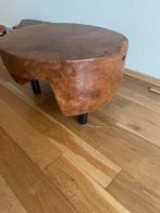 Te koop boomstam salontafel, Huis en Inrichting, Banken | Voetenbanken en Poefen, Ophalen, Zo goed als nieuw, Rechthoekig, 125 cm of meer