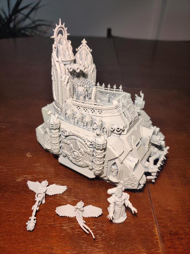 Adepta Sororitas Exorcist - Warhammer 40k, Hobby en Vrije tijd, Wargaming, Gebruikt, Warhammer 40000, Figuurtje(s), Ophalen