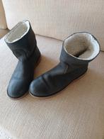 Mooie leren winterlaarzen m. 40 warm, Zwart, Lage of Enkellaarzen, Ophalen of Verzenden, Zo goed als nieuw