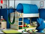 Ikea Kura Bedtent Blauw, Kinderen en Baby's, Kinderkamer | Stapelbedden en Hoogslapers, Ophalen of Verzenden, Zo goed als nieuw