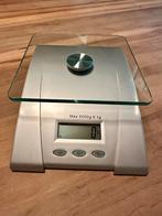 Elektrische keukenweegschaal, tot 5 kg (gebruikt), Witgoed en Apparatuur, Keukenweegschaal, 1 tot 500 gram, Ophalen of Verzenden