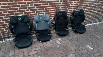 4 stuks Cybex autostoel (Q3-fix, S-fix, Q2-fix) beschikbaar voor biedingen