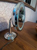 Vintage Princess Make-up Spiegel met Verlichting, Huis en Inrichting, Woonaccessoires | Spiegels, Ophalen of Verzenden, Rond, Minder dan 50 cm