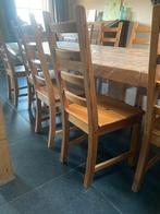 Set houten eetkamerstoelen van Ikea, Ophalen, Gebruikt, Overige kleuren, Vijf, Zes of meer stoelen