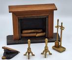 Haard met toebehoren van Shackman poppenhuis, Ophalen of Verzenden, Zo goed als nieuw, Poppenhuis