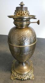 olielamp, messing en brons Brevete Paris [1709], Antiek en Kunst, Ophalen