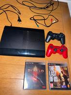 Playstation 3 500GB Super Slim, Super Slim, Met 2 controllers, Ophalen of Verzenden, 500 GB