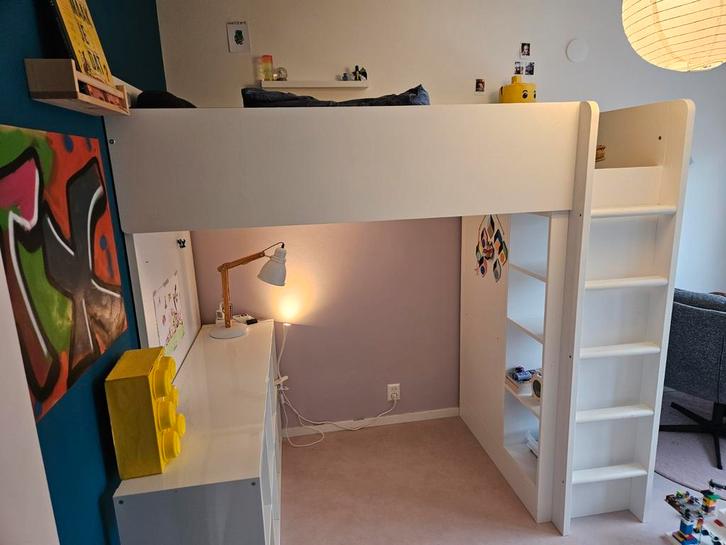 IKEA Hoogslaper - ruimtebesparend!, Kinderen en Baby's, Kinderkamer | Stapelbedden en Hoogslapers, Gebruikt, Hoogslaper, Ophalen