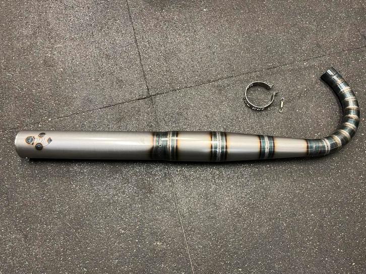 DDL Zundapp KS 125-175cc expansie uitlaat (1 test oud) OP=OP, Fietsen en Brommers, Brommeronderdelen | Zundapp, Zo goed als nieuw