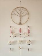 Dromenvanger schaapjes wit / roze, Ophalen of Verzenden, Nieuw, Wanddecoratie
