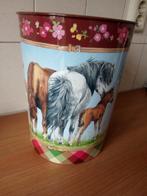 Paarden Prullenbak, Overige materialen, Gebruikt, Ophalen of Verzenden, Minder dan 10 liter