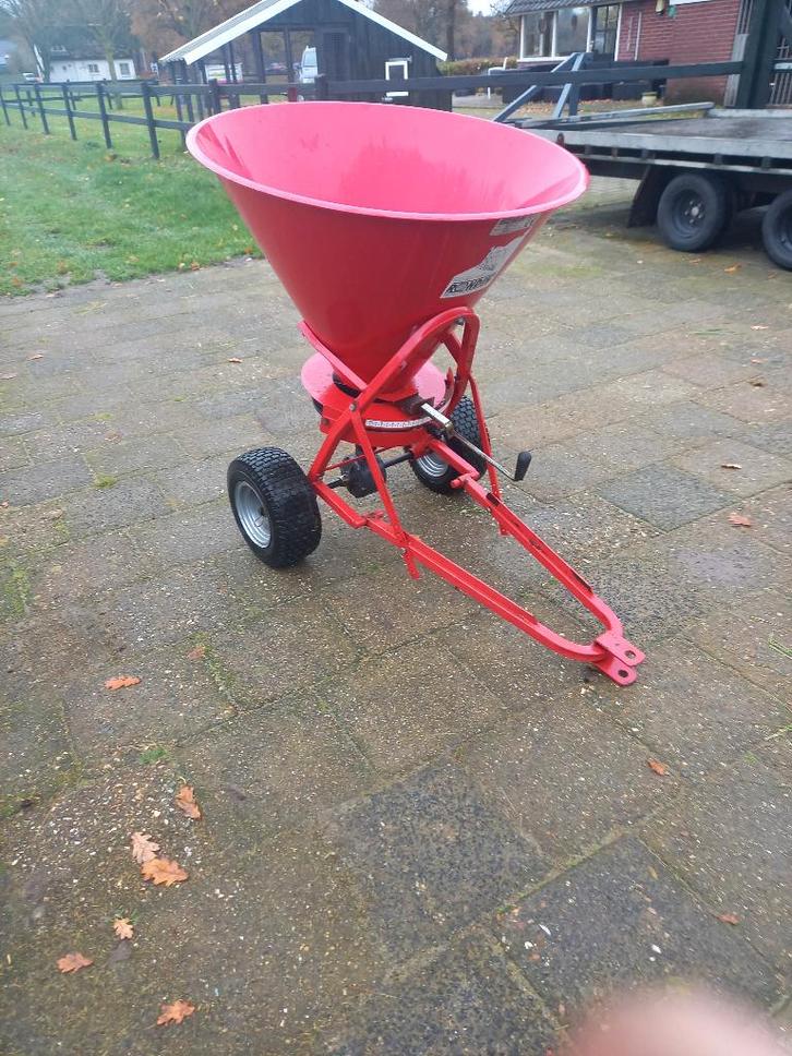 palletdrager woelpoot grondbak cultivator kunstmeststrooier, Zakelijke goederen, Agrarisch | Werktuigen, Overige typen, Ophalen