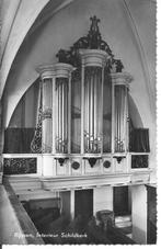 Rijssen Interieur Schildkerk., Ophalen of Verzenden, 1940 tot 1960, Ongelopen, Overijssel