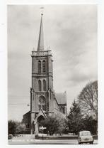 Heeswijk RK Kerk met T-Ford en ANWB wegwijzer 1973, Verzamelen, Ansichtkaarten | Nederland, Ophalen, 1960 tot 1980, Gelopen, Noord-Brabant