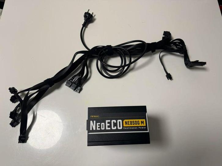 ANTEC NeoECO NE850GM - 850W PSU, Computers en Software, Interne voedingen, Zo goed als nieuw, Ophalen