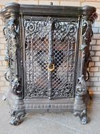 Gietijzeren kachelmantel incl. binnenwerk, Ophalen, Gebruikt, Houtkachel, Vrijstaand