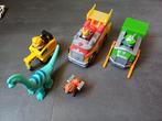 Paw Patrol Figuren Set - Rubble, Marshall, Rocky, Zuma, Kinderen en Baby's, Ophalen of Verzenden, Zo goed als nieuw, Jongen of Meisje