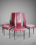Set of 4 Fasem S44 dining chairs, Overige kleuren, Fasem, Ophalen of Verzenden, Metaal