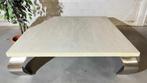 Nieuwe design salontafel koffietafel betonlook 150x150 cm, Vierkant, Ophalen of Verzenden, Zo goed als nieuw, Minder dan 50 cm