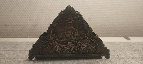 Vintage Servettenhouder Hollands Landschap, Antiek en Kunst, Antiek | Woonaccessoires, Ophalen of Verzenden