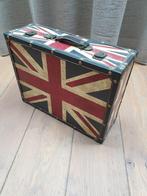 Mooie nieuwe attachekoffer koffer met Engelse vlag, Nieuw, Ophalen of Verzenden