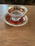 Royal Vienna Classical scene  red gold small tea cup, Antiek en Kunst, Antiek | Servies los, Ophalen of Verzenden