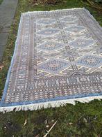 GROOT Perzisch tapijt MOOI BLAUW, 200 cm of meer, 150 tot 200 cm, Blauw, Rechthoekig