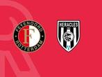 Feyenoord Heracles 10 maart vak UU, Tickets en Kaartjes, Sport | Voetbal, Maart