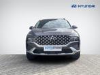 Hyundai Santa Fe 1.6 T-GDI HEV Premium Sky 7p. | Panoramadak, Auto's, Hyundai, Te koop, Zilver of Grijs, Gebruikt, 750 kg