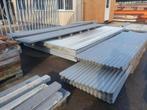 Damwand damwandplaten golfplaten dakplaten ( 197 ), Doe-het-zelf en Verbouw, Platen en Panelen, Ophalen, Overige materialen, Gebruikt
