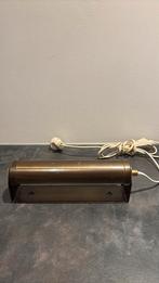 Wandlamp schilderijlamp vintage messing, Ophalen of Verzenden, Gebruikt