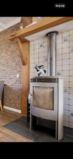 Spekstenen kachel, Huis en Inrichting, Kachels, Ophalen, Gebruikt, Houtkachel, Vrijstaand