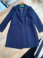 Nieuwe mooie d blauwe jas v Benetton mt 40/42, Maat 38/40 (M), Blauw, Benetton, Nieuw
