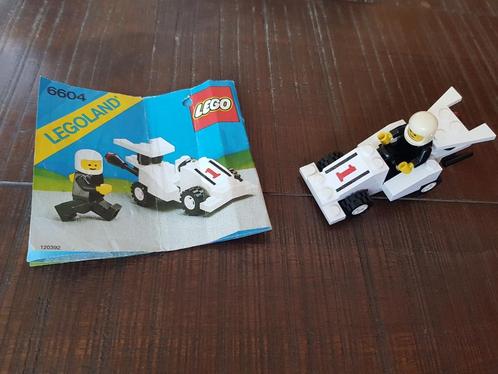 Lego 6604, raceauto., Kinderen en Baby's, Speelgoed | Duplo en Lego, Gebruikt, Lego, Ophalen of Verzenden