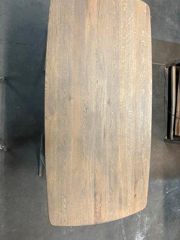 Deens Ovaal Eiken Tafelblad - 220x108cm beschikbaar voor biedingen