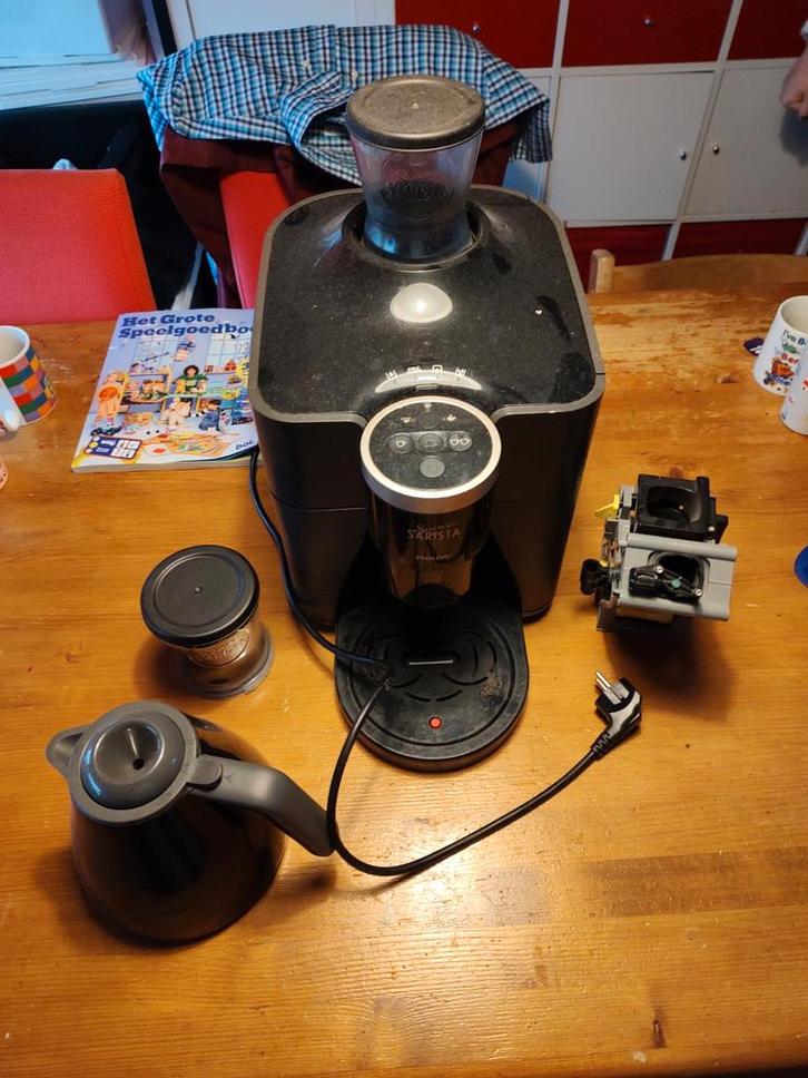 Philips Senseo Sarista Koffiemachine, Witgoed en Apparatuur, Koffiezetapparaten, Gebruikt, Koffiebonen, Koffiemachine, 2 tot 4 kopjes