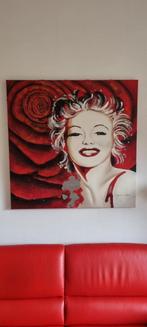 Marilyn Monroe Schilderij op Doek, Antiek en Kunst, Kunst | Schilderijen | Klassiek, Ophalen of Verzenden