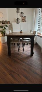 Eettafel, Huis en Inrichting, Ophalen of Verzenden, Gebruikt, 4 tot 6 stoelen