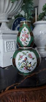 Kaiser porseleinen vaas met vogels decor Mandschu, Antiek en Kunst, Antiek | Vazen, Ophalen of Verzenden