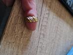 Gouden ring, Ophalen of Verzenden, Goud, Goud, Dame