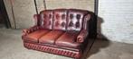 Chesterfield Springvale Oxblood 3-zits bank in topstaat, Huis en Inrichting, Ophalen, Chesterfield, Driepersoons, Zo goed als nieuw