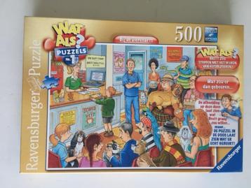 Ravensburger Wat Als? puzzels nr. 1 en 3, 500 stukjes beschikbaar voor biedingen