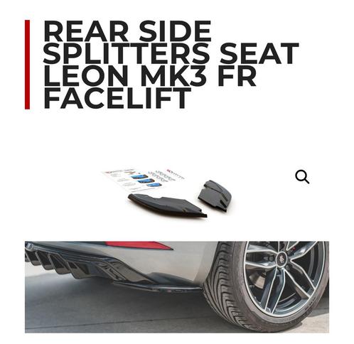 Rear Side Splitters Seat Leon MK3 FR Facelift - Nieuw, Auto diversen, Tuning en Styling, Ophalen of Verzenden
