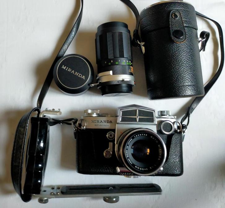 Miranda Sensorex spiegelreflex voor de liefhebber, Audio, Tv en Foto, Fotocamera's Analoog, Gebruikt, Spiegelreflex, Overige Merken