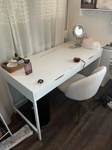 IKEA ALEX Bureau, wit, 132x58 cm