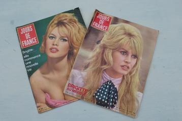 Brocante - 2 Vintage tijdschriften, Jours de France! beschikbaar voor biedingen