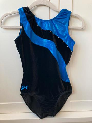 Turnpakje blauw/zwart maat XXS/XS GK beschikbaar voor biedingen