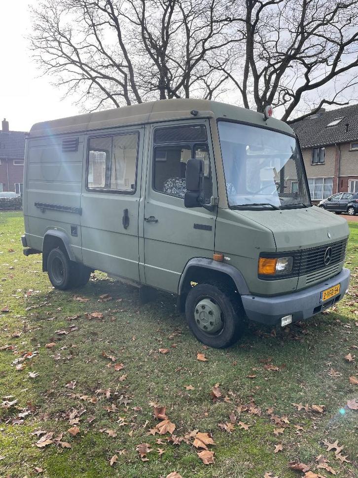 merceds 609D perfect voor camperbouw met stuurbekrachtiging., Caravans en Kamperen, Campers, Particulier, tot en met 2, Buscamper of Camperbus